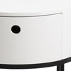 Actona Comodino con 1 cassetto Polo Bianco
