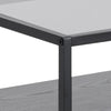 Actona Comodino con 1 cassetto Randolf Grigio