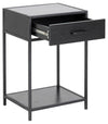 Actona Comodino con 1 cassetto Seaford Antracite