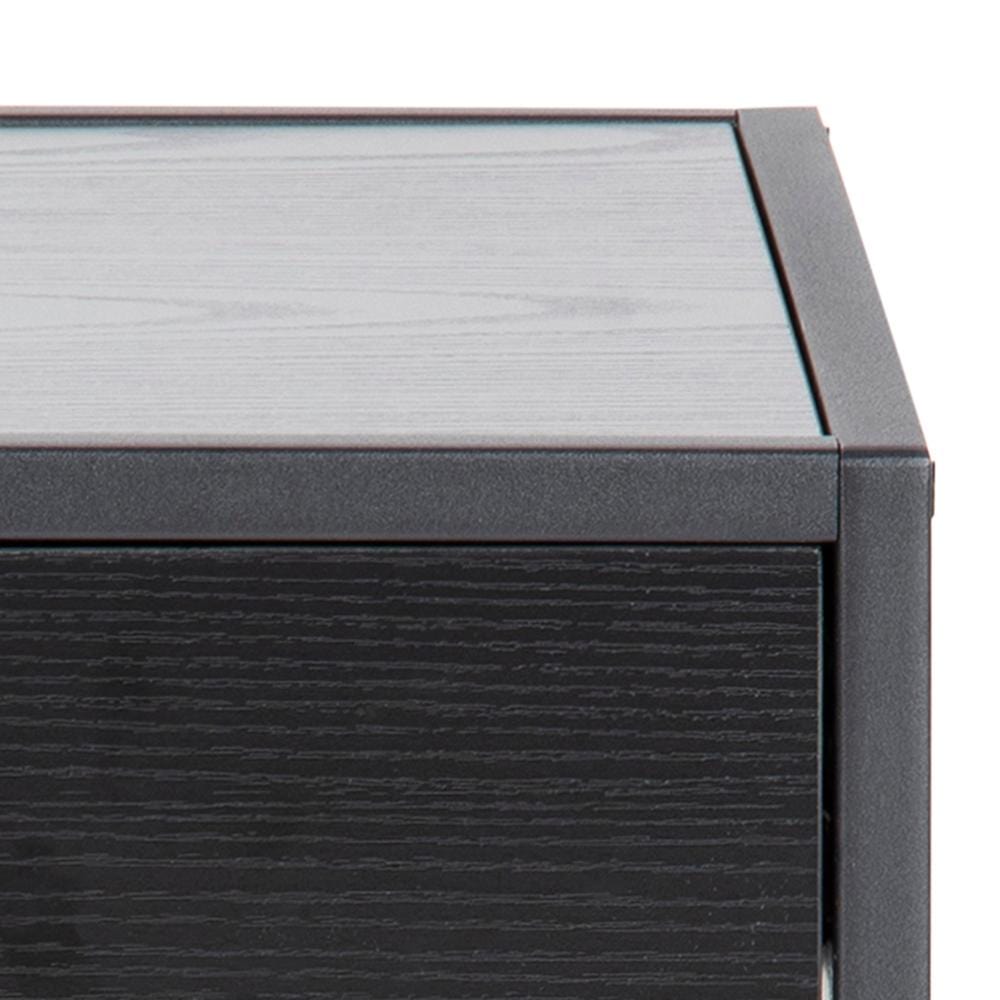 Actona Comodino con 1 cassetto Seaford Antracite