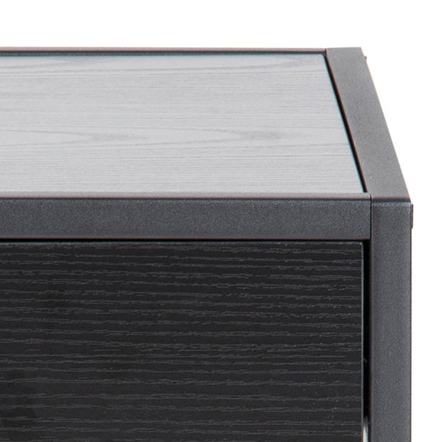 Actona Comodino con 1 cassetto Seaford Antracite