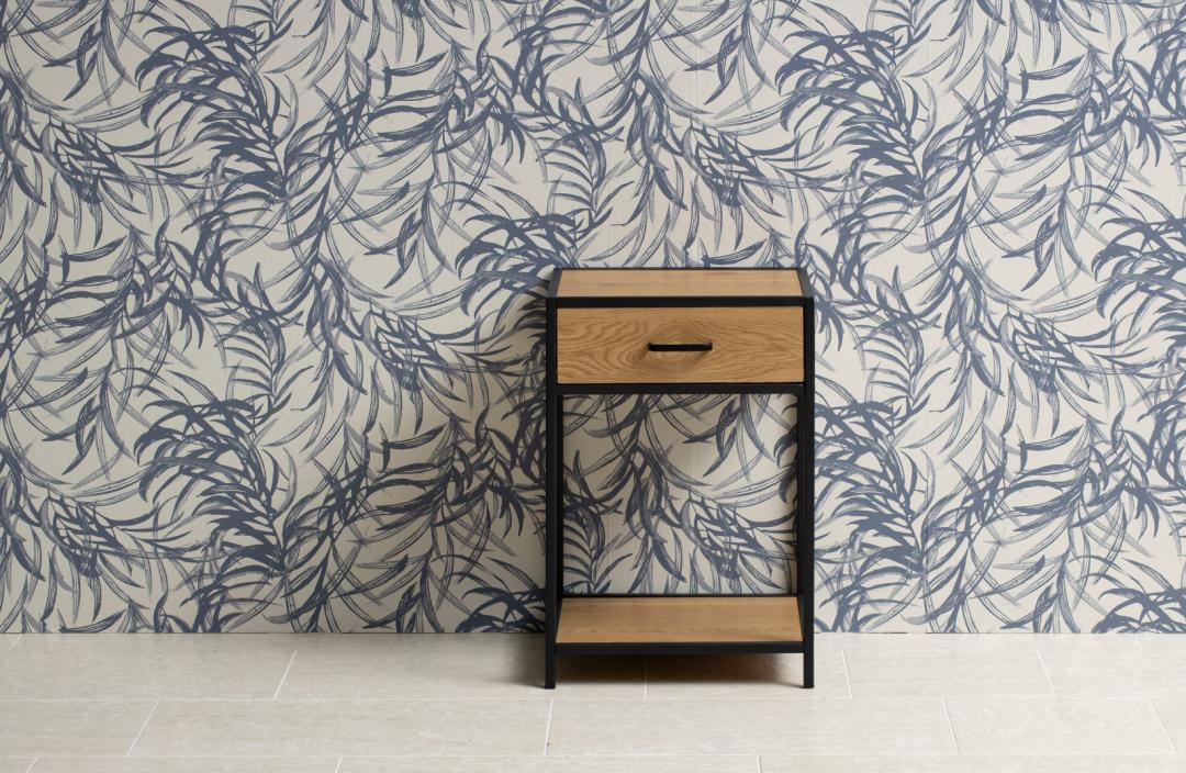 Actona Comodino con 1 cassetto Seaford Quercia
