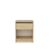 Asir Comodino con 1 cassetto Sheridan Quercia