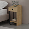 Asir Comodino con 1 cassetto Sirius Right Quercia