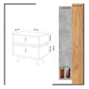 Asir Comodino con 2 cassetti Carter Quercia