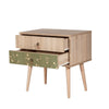 Asir Comodino con 2 cassetti City Two Dino Multicolore