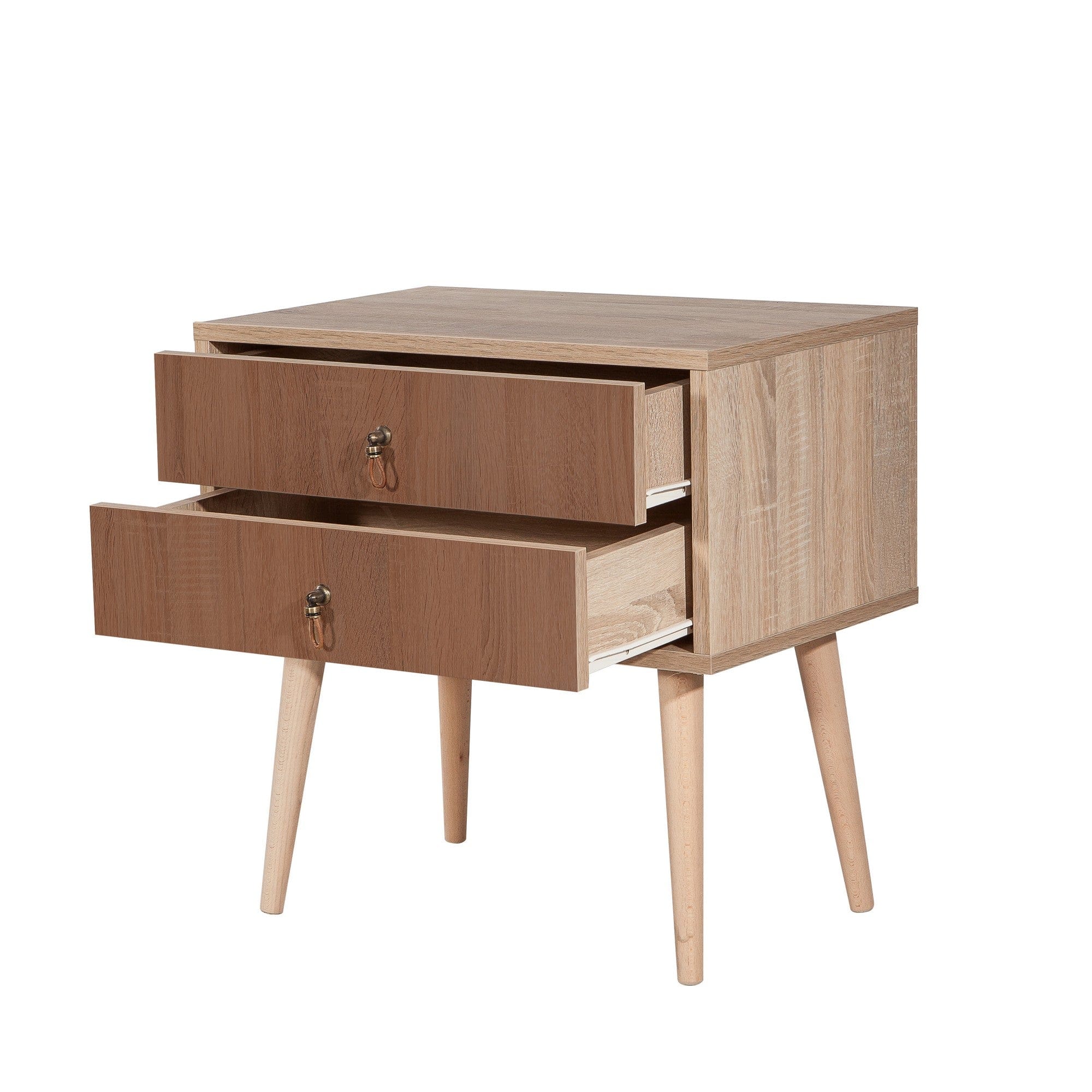 Asir Comodino con 2 cassetti City Two Form Multicolore
