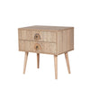 Asir Comodino con 2 cassetti City Two Rainbow Multicolore