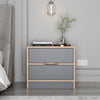 Asir Comodino con 2 cassetti Elina 8170 Antracite