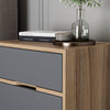 Asir Comodino con 2 cassetti Elina 8170 Antracite