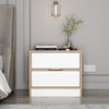 Asir Comodino con 2 cassetti Elina 8171 Bianco