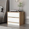 Asir Comodino con 2 cassetti Elina 8171 Bianco