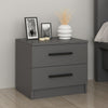 Asir Comodino con 2 cassetti Kale 4921 Antracite