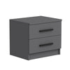 Asir Comodino con 2 cassetti Kale 4921 Antracite
