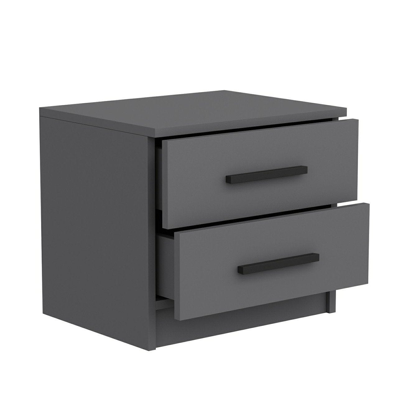 Asir Comodino con 2 cassetti Kale 4921 Antracite