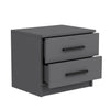 Asir Comodino con 2 cassetti Kale 4921 Antracite