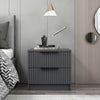 Asir Comodino con 2 cassetti Kale Plus 7898 Antracite