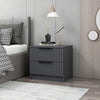 Asir Comodino con 2 cassetti Kale Plus 7898 Antracite