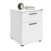 Asir Comodino con 2 cassetti Komodo 611 Bianco