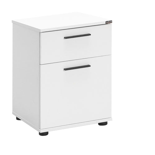 Asir Comodino con 2 cassetti Komodo 611 Bianco