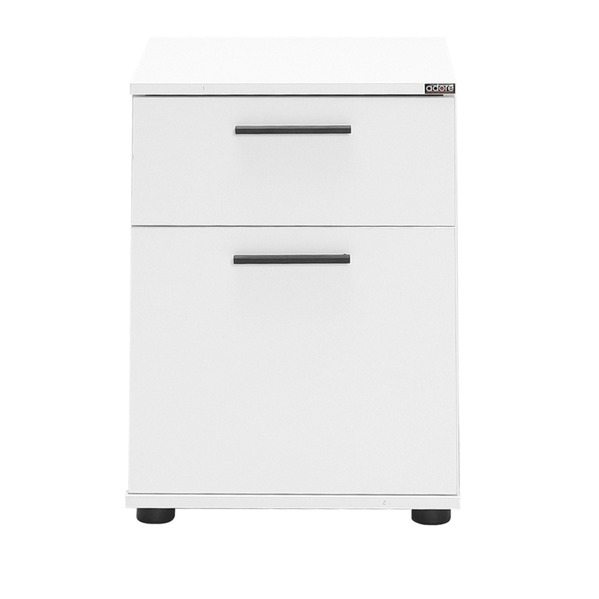 Asir Comodino con 2 cassetti Komodo 611 Bianco