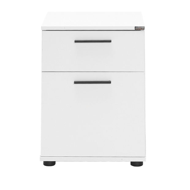 Asir Comodino con 2 cassetti Komodo 611 Bianco
