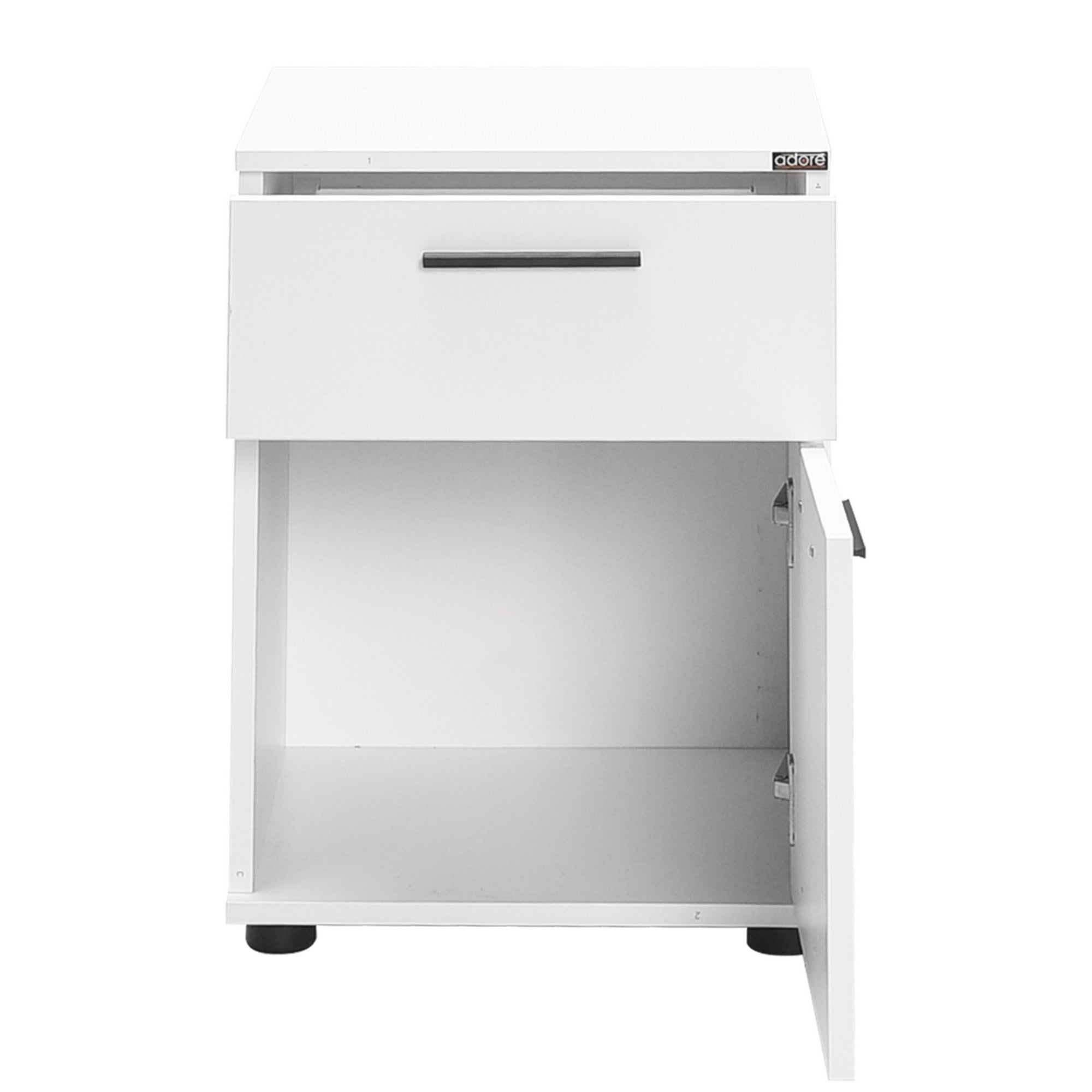 Asir Comodino con 2 cassetti Komodo 611 Bianco