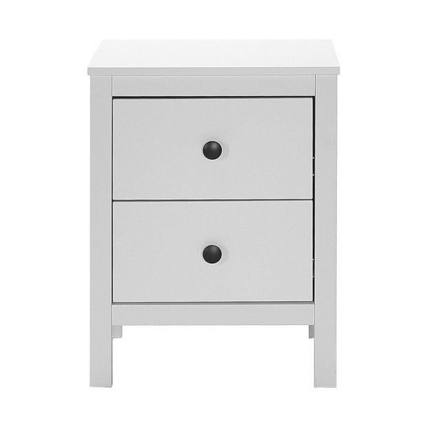 Asir Comodino con 2 cassetti Komodo 992 Bianco