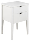 Actona Comodino con 2 cassetti Sleepy Bianco