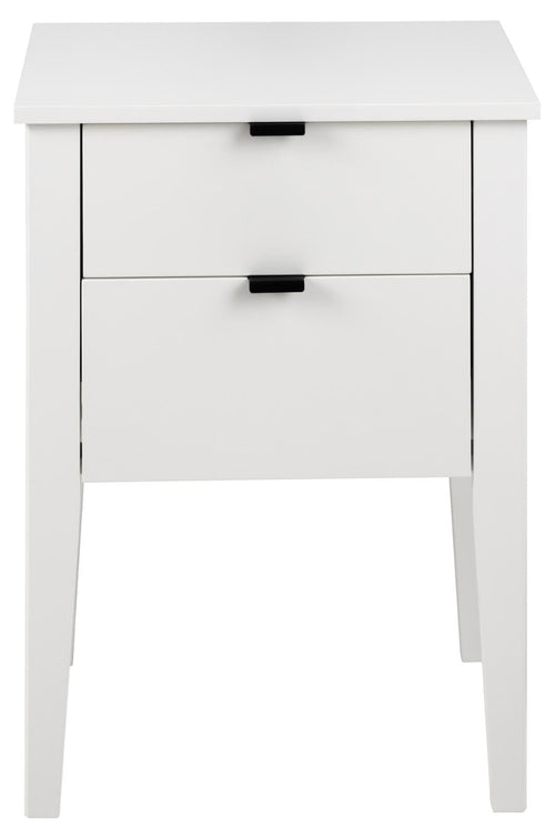 Actona Comodino con 2 cassetti Sleepy Bianco