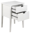 Actona Comodino con 2 cassetti Sleepy Bianco