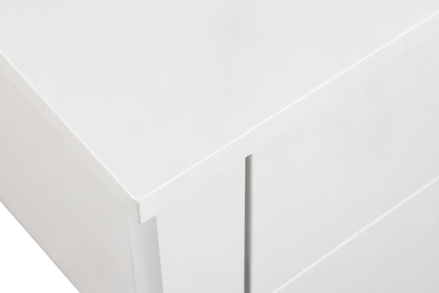 Actona Comodino con 2 cassetti Sleepy Bianco