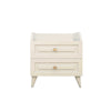 Asir Comodino con 2 cassetti Tango 601 Bianco