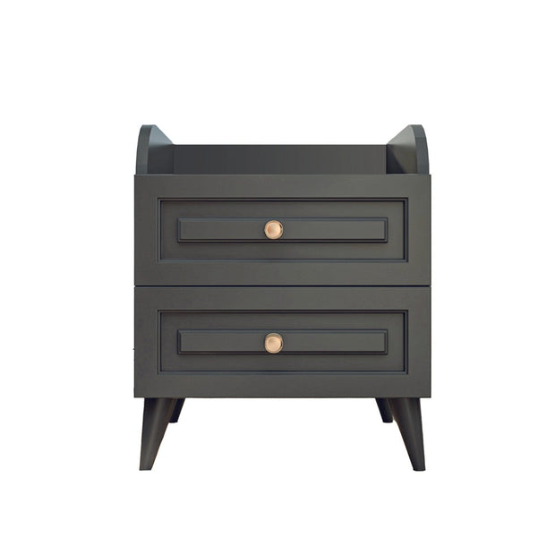 Asir Comodino con 2 cassetti Tango 621 Antracite