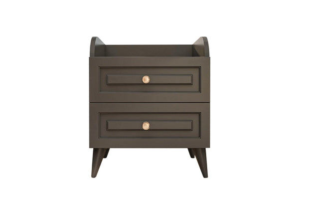 Asir Comodino con 2 cassetti Tango 621 Antracite