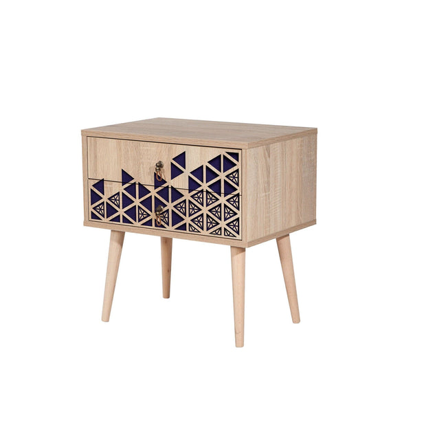 Asir Comodino con 2 cassetti Two 123 Quercia