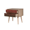Asir Comodino con 2 cassetti Two 221 Quercia