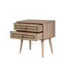 Asir Comodino con 2 cassetti Two 421 Quercia