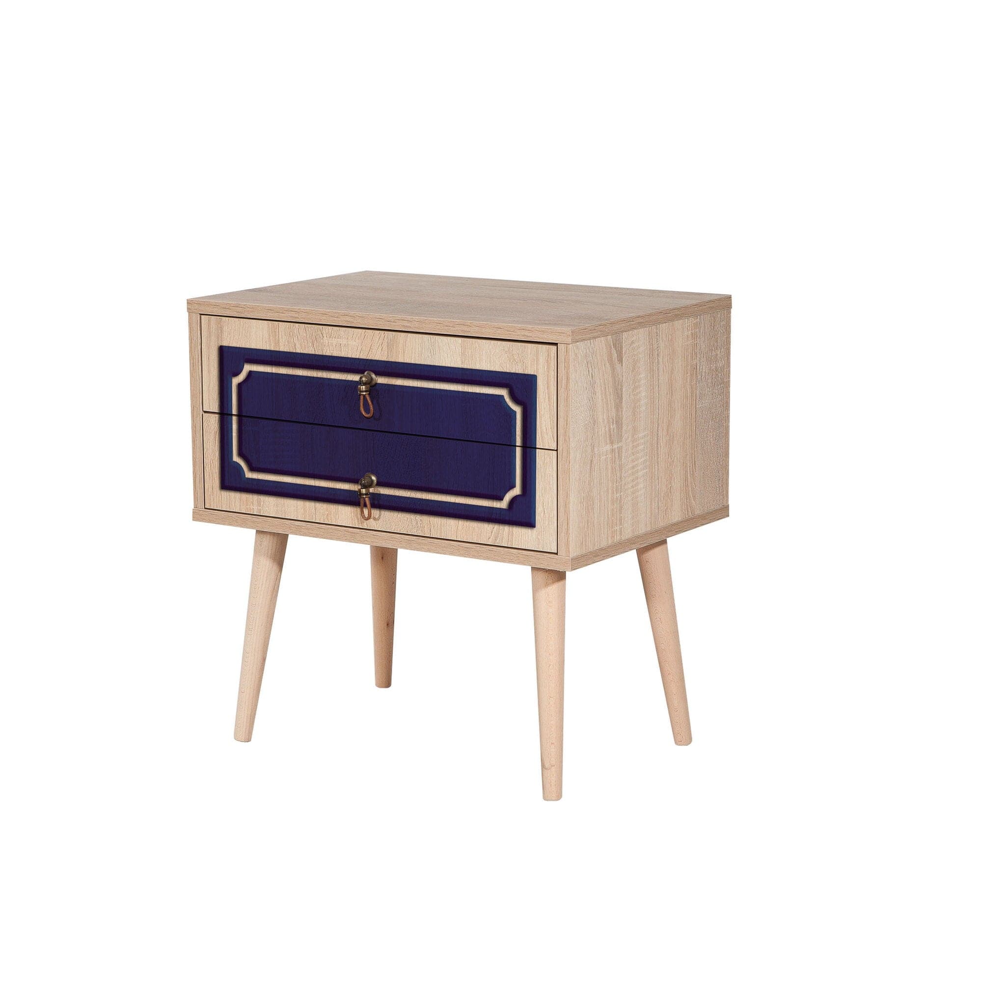 Asir Comodino con 2 cassetti Two 620 Quercia