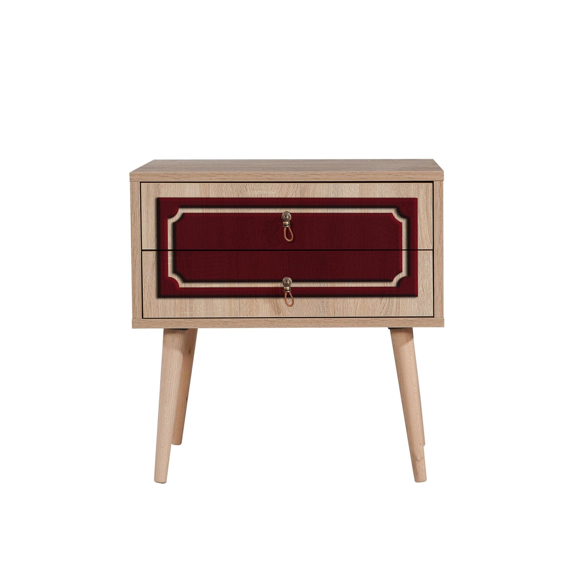 Asir Comodino con 2 cassetti Two 621 Quercia