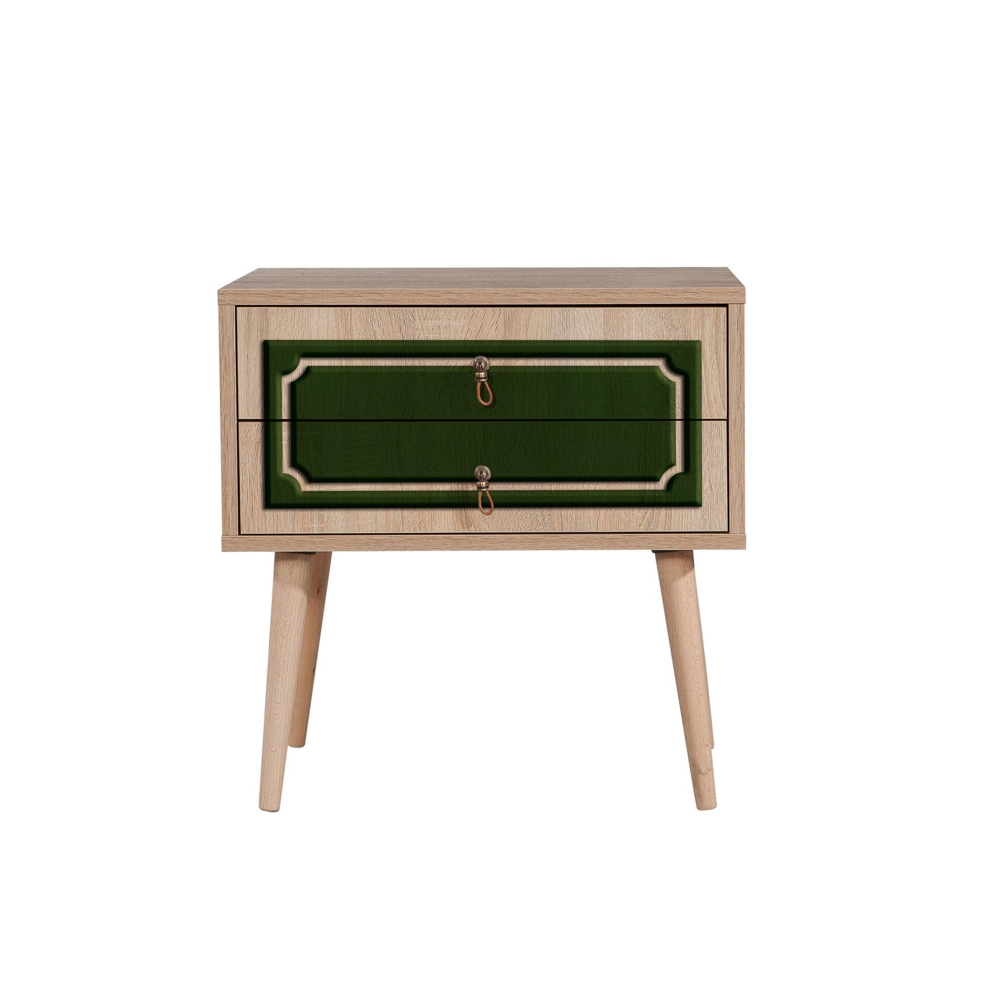 Asir Comodino con 2 cassetti Two 623 Quercia