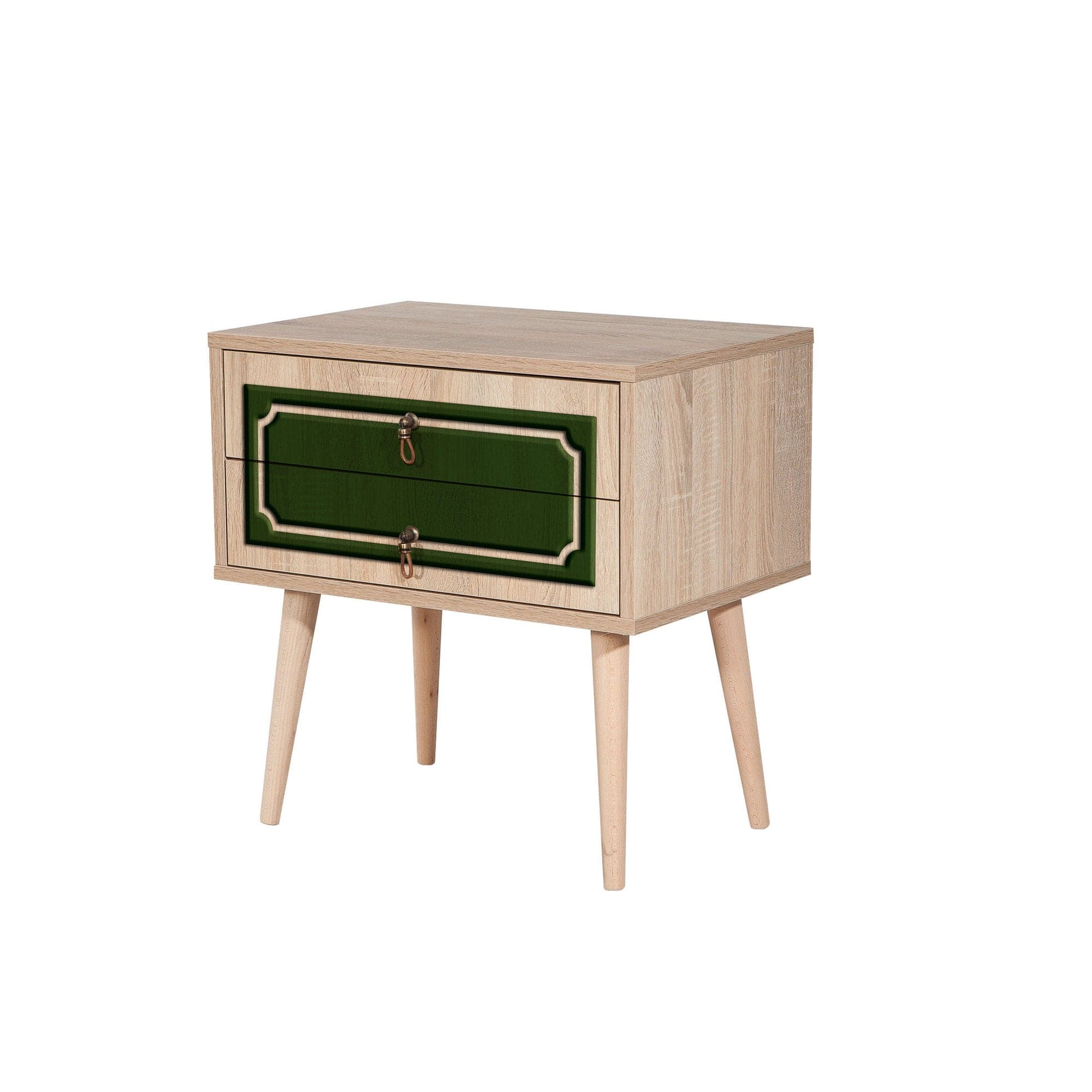 Asir Comodino con 2 cassetti Two 623 Quercia