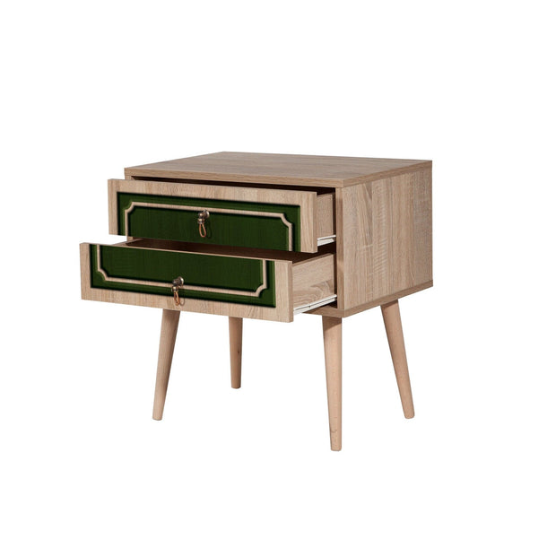 Asir Comodino con 2 cassetti Two 623 Quercia