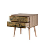 Asir Comodino con 2 cassetti Two 729 Quercia