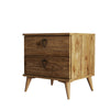 Asir Comodino con 2 cassetti Versa 3630 Noce