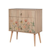 Asir Comodino con 3 cassetti City Trio Tulip Quercia