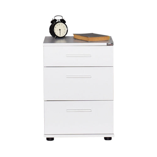 Asir Comodino con 3 cassetti Komodo 530 Bianco
