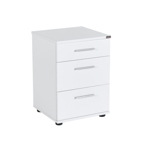 Asir Comodino con 3 cassetti Komodo 530 Bianco
