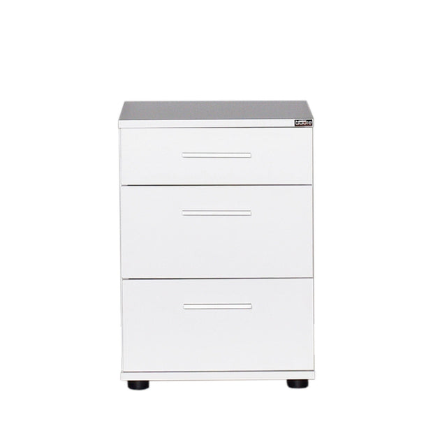 Asir Comodino con 3 cassetti Komodo 530 Bianco
