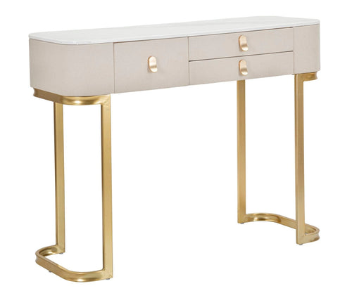 Mauro Ferretti Console 3 Cassetti Beauty cm 100x40x80